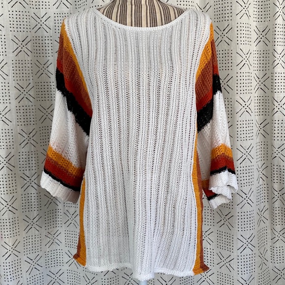 Open Knit Blouse - Picture 2 of 5